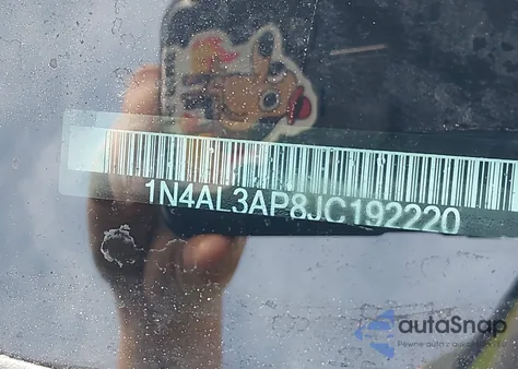 2018 Nissan Altima 2.5 Sl из США, поврежденный, VIN 1N4AL3AP8JC192220